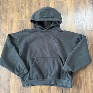 Playboy by Pacsun Men’s Heavyweight Hoodie, Black Size Medium